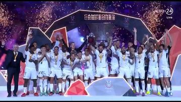 Η απονομή του Super Cup Ισπανίας στη Ρεάλ Μαδρίτης