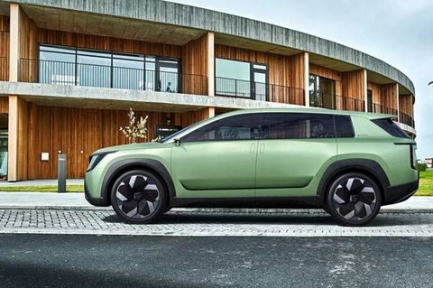 Η νέα ναυαρχίδα της Skoda είναι ηλεκτρική και ονομάζεται Peaq (+video)