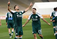 Ο Μπακασέτας με ωραίο σουτ άνοιξε το σκορ για τον Παναθηναϊκό