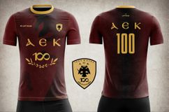 Η Ερασιτεχνική ΑΕΚ παρουσίασε την επετειακή φανέλα για τα 100 χρόνια