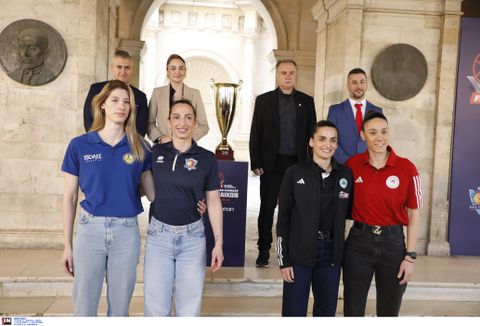 Η παρουσίαση του Final Four του Κυπέλλου Γυναικών στο Ηράκλειο (gallery)