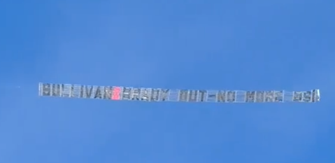 Οι φίλοι της Γουέστ Χαμ σήκωσαν αεροπλάνο κατά της διοίκησης - Τι έγραφε το πανό (vid)