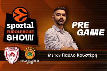 🏀Ολυμπιακός - Παναθηναϊκός Pre game με LIVE εικόνα από το ΣΕΦ