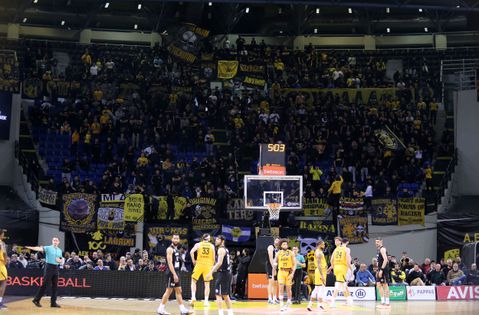 Γενική είσοδος 10 ευρώ στη SUNEL Arena για το ματς της ΑΕΚ με το Μαρούσι