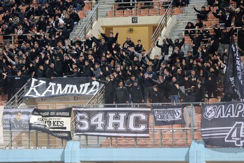 Πανό των οπαδών του ΟΦΗ για τον δολοφονηθέντα φίλο του ΠΑΟΚ (pic)