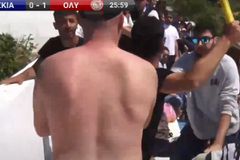Επεισόδια και μικρή διακοπή στο ΑΟ Σκιάθου - Ολυμπιακός Βόλου (vid)