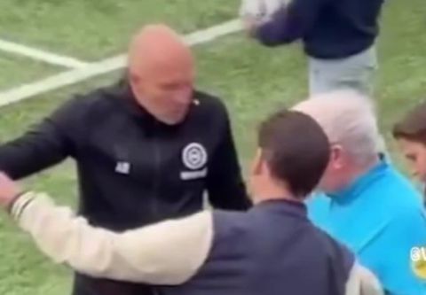 «Τρελάθηκε» ο Ρόμπεν: Έσπρωξε πατέρα παιδιού και προκάλεσε σάλο (vid)