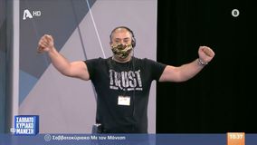 «Μυθικός» ο Floor manager της εκπομπής του Μάνεση φώναζε: «ΑΕΚ ολέ, Original» (vid)