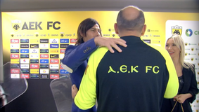 Οι «θρύλοι» της ΑΕΚ στην «OPAP Arena» για τη φιέστα του πρωταθλήματος (vid)