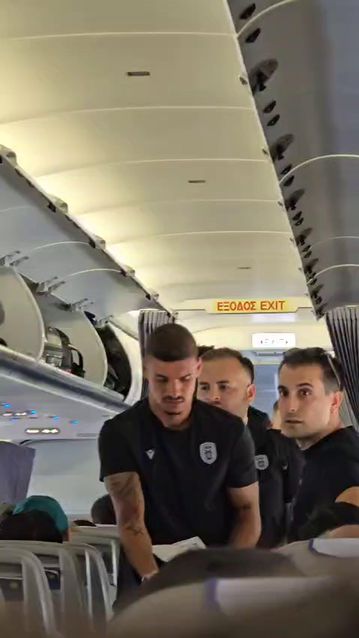 Με Ιβάνουσετς πέταξε η αποστολή του ΠΑΟΚ για Ολλανδία