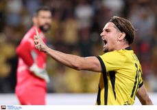 Το πέναλτι για την ΑΕΚ και το 1-0 με τον Μαρίν απο την άσπρη βούλα