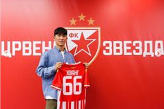 Παρουσιάστηκε από τον Ερυθρό Αστέρα ο Χουάνγκ - «Ήρθα για το Champions League. Αν μου ζητηθεί παίζω και τερματοφύλακας»