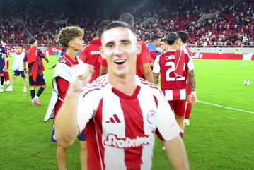 Το «Vamo» του Ποντένσε και οι έξαλλοι πανηγυρισμοί στην κερκίδα: Η παρακάμερα του Ολυμπιακός - Πανσερραϊκός