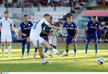 Ισοφάρισε ο Παναθηναϊκός με εύστοχη εκτέλεση πέναλτι του Σβιντέρσκι