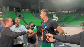Οι δηλώσεις του Ντίνου Μήτογλου από την προπόνηση του Παναθηναϊκού AKTOR
