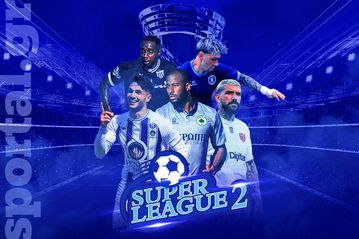 Η 6η αγωνιστική στο Sportal: Αυτά είναι τα ματς της Super League 2 που θα μεταδοθούν ζωντανά