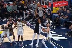 Απίστευτος Γουεμπανιαμά: Κάρφωσε χωρίς να σηκωθεί από το έδαφος!