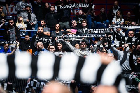 Ισόβιος αποκλεισμός οπαδού της Παρτίζαν από την Stark Arena μετά από επεισόδιο βίας στο ματς της Αδριατικής Λίγκας