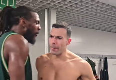 Έξαλλοι πανηγυρισμοί από Φαρίντ και Σλούκα στα αποδυτήρια του Παναθηναϊκού (vid)