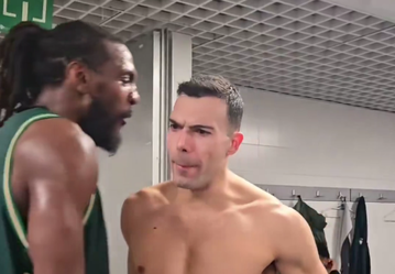 Έξαλλοι πανηγυρισμοί από Φαρίντ και Σλούκα στα αποδυτήρια του Παναθηναϊκού (vid)