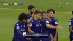 Καλαμάτα - ΠΑΟΚ 0-1: Ο Ολιβέιρα ανοίγει το σκορ με εύστοχη εκτέλεση πέναλτι