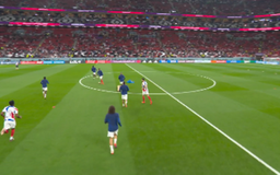 Έντονες αποδοκιμασίες κατά των Γάλλων στην προθέρμανση (vid)