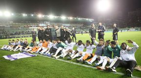 Ξεσάλωσαν στη Λεωφόρο μετά τη νίκη επί του Παναθηναϊκού οι παίκτες της Μακάμπι Χάιφα (pics)