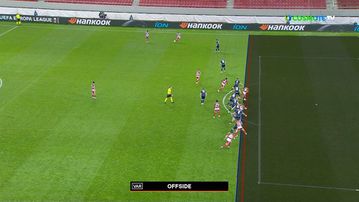 Ο Ελ Κααμπί σκόραρε με ωραία κεφαλιά αλλά ακυρώθηκε το γκολ για οφσάιντ