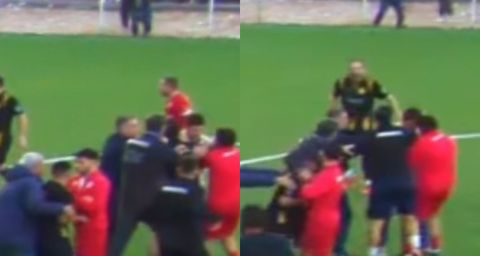 Απίστευτο περιστατικό στο τοπικό Ηρακλείου: Προπονητής του Εργοτέλη κουτούλησε παίκτη της Χερσονήσου (vid)