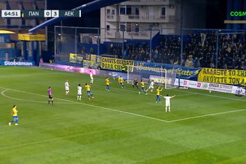 Ο Λιούμπιτσιτς με εξ επαφής προσπάθεια έκανε το 4-0 για την ΑΕΚ