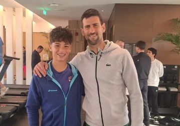 Ο Ραφαήλ Παγώνης συνάντησε τον Νόβακ Τζόκοβιτς