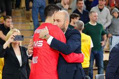 Αποθέωσαν τον Παπανικολάου για το ευρωπαϊκό ρεκόρ του με τον Ολυμπιακό οι Πρίντεζης, Σπανούλης και Τόμιτς