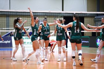 Ο Παναθηναϊκός πέρασε πανηγυρικά στους «8» του CEV Challenge Cup!