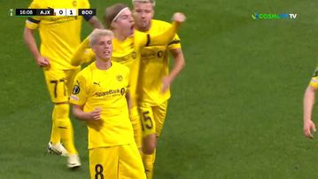 Η Μπόντο Γκλιμτ σόκαρε τον Άγιαξ με θαυμάσιο πλασέ του Γκρόνμπαεκ