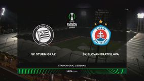 Τα highlights της άνετης νίκης της Στουρμ Γκρατς κόντρα στην Σλόβαν Μπρατισλάβας