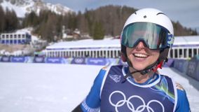 Με χρόνο 1.17.44 και ένα μεγάλο χαμόγελο τερμάτισε η Τσιόβολου