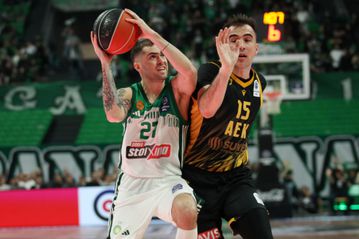 Η βαθμολογία της Stoiximan GBL μετά τη νίκη του Παναθηναϊκού επί της ΑΕΚ