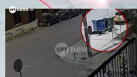 Νέο video ντοκουμέντο από τη στιγμή της κατάρρευσης του 20χρονου στην Καλαμαριά