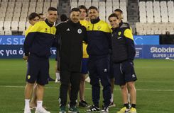 Τα  τετ α τετ με Τσάβες, Κοντούρη, Τεττέη πριν το Παναθηναϊκός-Παναιτωλικός (pics)