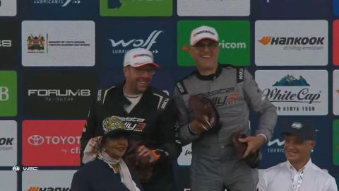 WRC: Ο Γιώργος Βασιλάκης ανέβηκε στο ψηλότερο σκαλί του βάθρου στην Κένυα