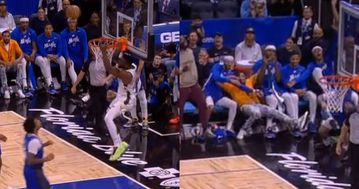 Ξεκαρδίστηκε ο πάγκος των Μάτζικ στο χαμένο κάρφωμα του Θανάση Αντετοκούνμπο (vid)