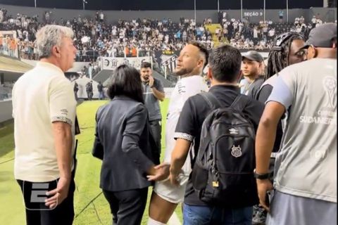 Ένταση με Νεϊμάρ: Λεκτική επίθεση σε οπαδό μετά την ισοπαλία της Σάντος