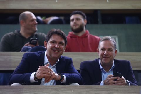 Μελής και Ρετζιάς στη Sunel Arena για το ΑΕΚ - Μπανταλόνα