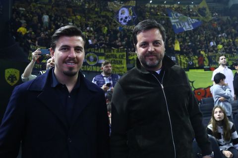 Στη Sunel Arena για το ΑΕΚ-Μπανταλόνα ο Ριμπάλτα (pic)