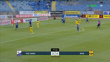 Ο Φατόρε με κεφαλιά έκανε το 2-3 για τον Άρη