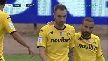 Ο Μορόν με εξ επαφής προβολή ισοφάρισε για τον Άρη σε 2-2