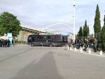 Αυξημένα μέτρα ασφαλείας και πολλαπλά σημεία ελέγχου στο ΟΑΚΑ (pics)