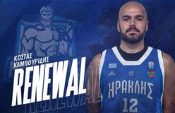 Συνεχίζει στον Ηρακλή ο Κώστας Καμπουρίδης