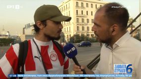 Έπος! Γάλλος φίλαθλος της Μαρσέιγ με φανέλα του Ολυμπιακού προσπαθεί να πει «Θρύλε, Θεέ μου» και γίνεται viral (vid)