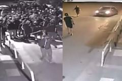 Η «στρατιωτική» μάζωξη των Κροατών πριν από τα επεισόδια - Τρομοκρατημένοι οι απλοί κάτοικοι από το πογκρόμ χούλιγκαν (vid)